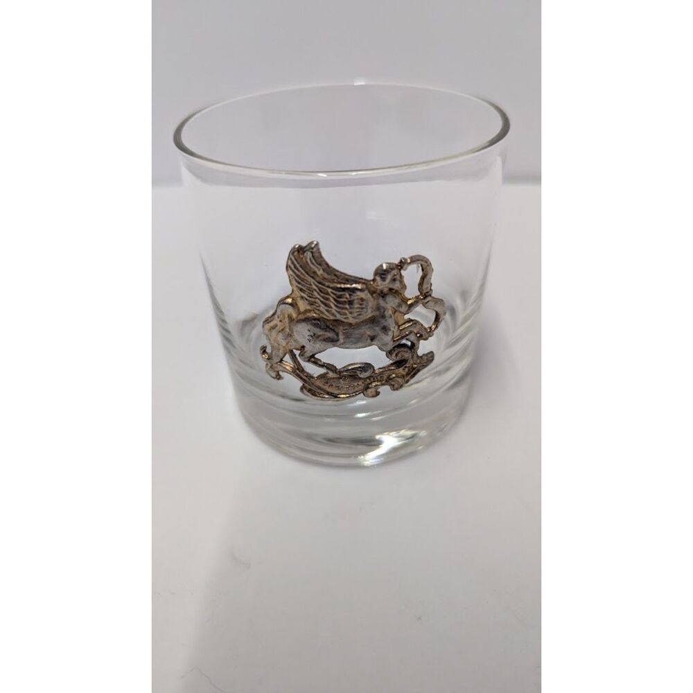 Vintage Deluxe Bohemian Glass Sagittarius Zodiac Whiskey Tumbler - 10 oz